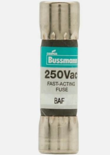Cooper Bussmann, Bussmann, Eaton BAF-1-8/10 Fuse | BAF Series BAF 250V 1A
