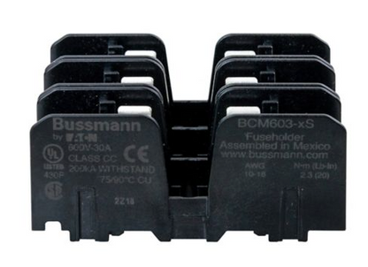 Bussmann BC6033S Fuse Block 600V 30A BC Series