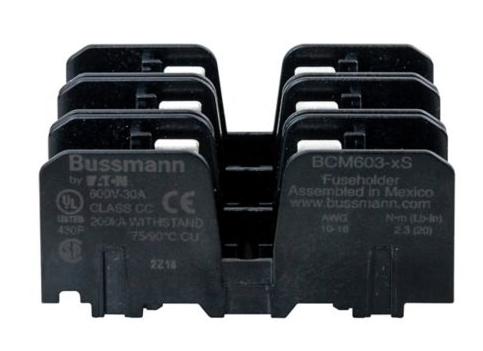 Bussmann BC6033S Fuse Block 600V 30A BC Series