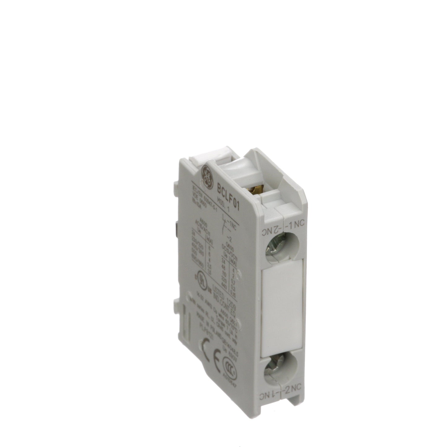General Electric BCLF01 Contactor And Motor Starter Auxiliary | 1NC RL Series