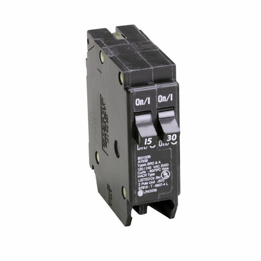 BD1530 - Westinghouse/ Eaton/ Cutler Hammer Feed-Thru 30 Amp 2 Pole Circuit Breaker - Essential Electric Supply
