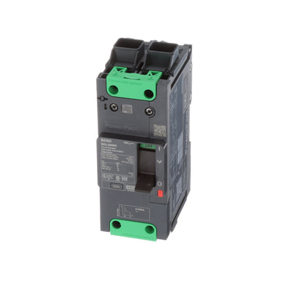 Schneider Electric BDL26060 Circuit Breaker | 600V 60A 2P 18kA@480V Feed-Thru Powerpact