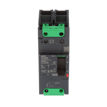 Schneider Electric BDL26080 Circuit Breaker | Powerpact BDL 600V 80A