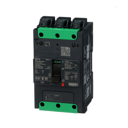 Schneider Electric BDL36015LU Circuit Breaker | 600V 15A 3P 18kA@480V Feed-Thru