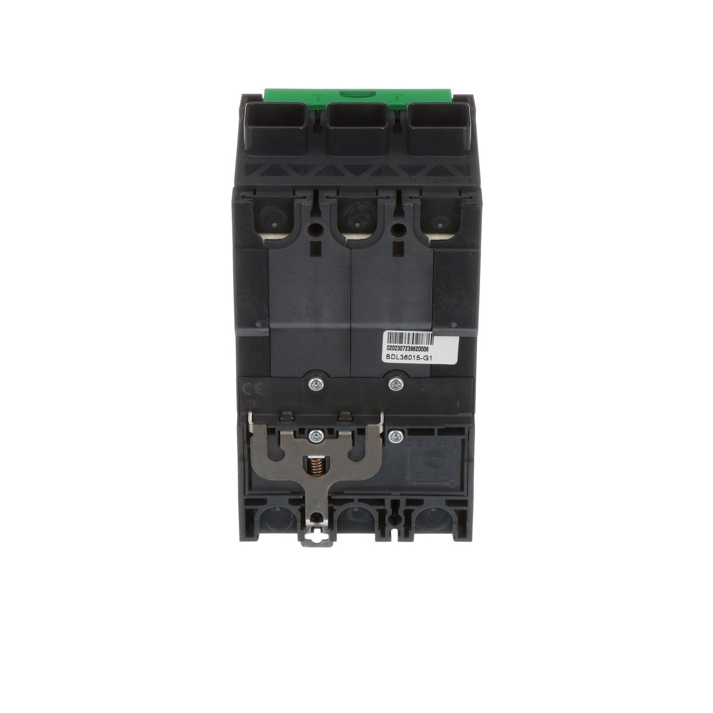 Square D BDL36015 Circuit Breaker | 600V 15A 3P 18kA@480V Feed-Thru Powerpact