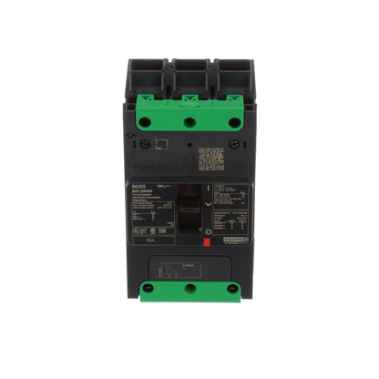 Square D BDL36050 Circuit Breaker | 600V 50A 3P 18kA@480V Feed-Thru Powerpact