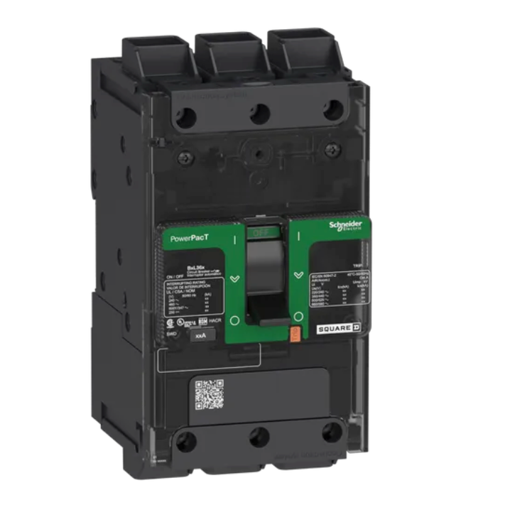 BDL36125 Square D 125a 3 Pole 600V circuit breaker 18kA@480V - Essential Electric Supply