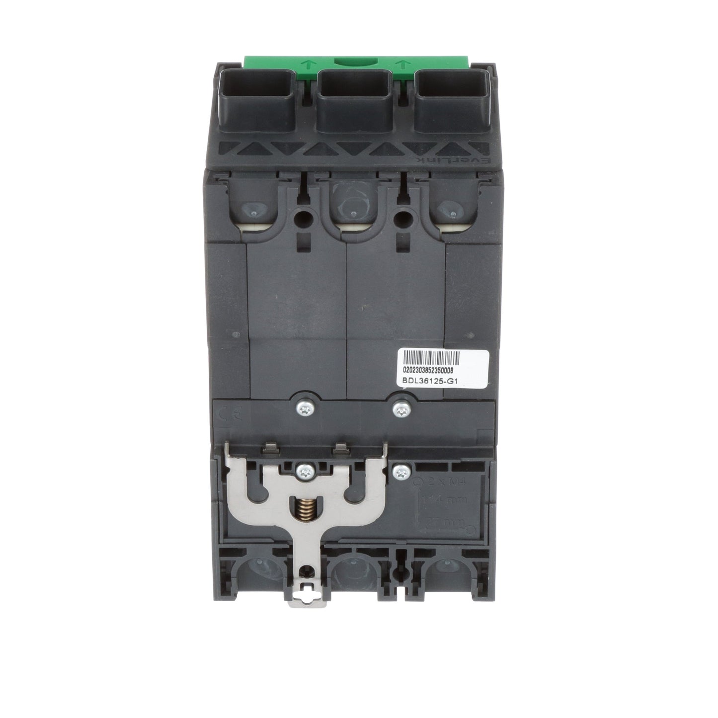 Schneider Electric BDL36125 Circuit Breaker | 600V 125A 3P 18kA@480V Feed-Thru Powerpact