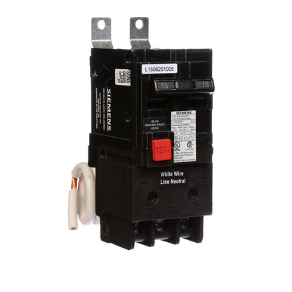 Siemens BE215H Circuit Breaker | 120/240V 15A 2P 22kA@240V Bolt-on BL Series