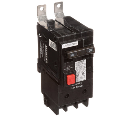 Siemens BE220H Circuit Breaker | 120/240V 20A 2P 22kA@240V Bolt-on BL Series