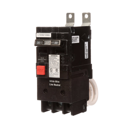 Siemens BE220H Circuit Breaker | 120/240V 20A 2P 22kA@240V Bolt-on BL Series