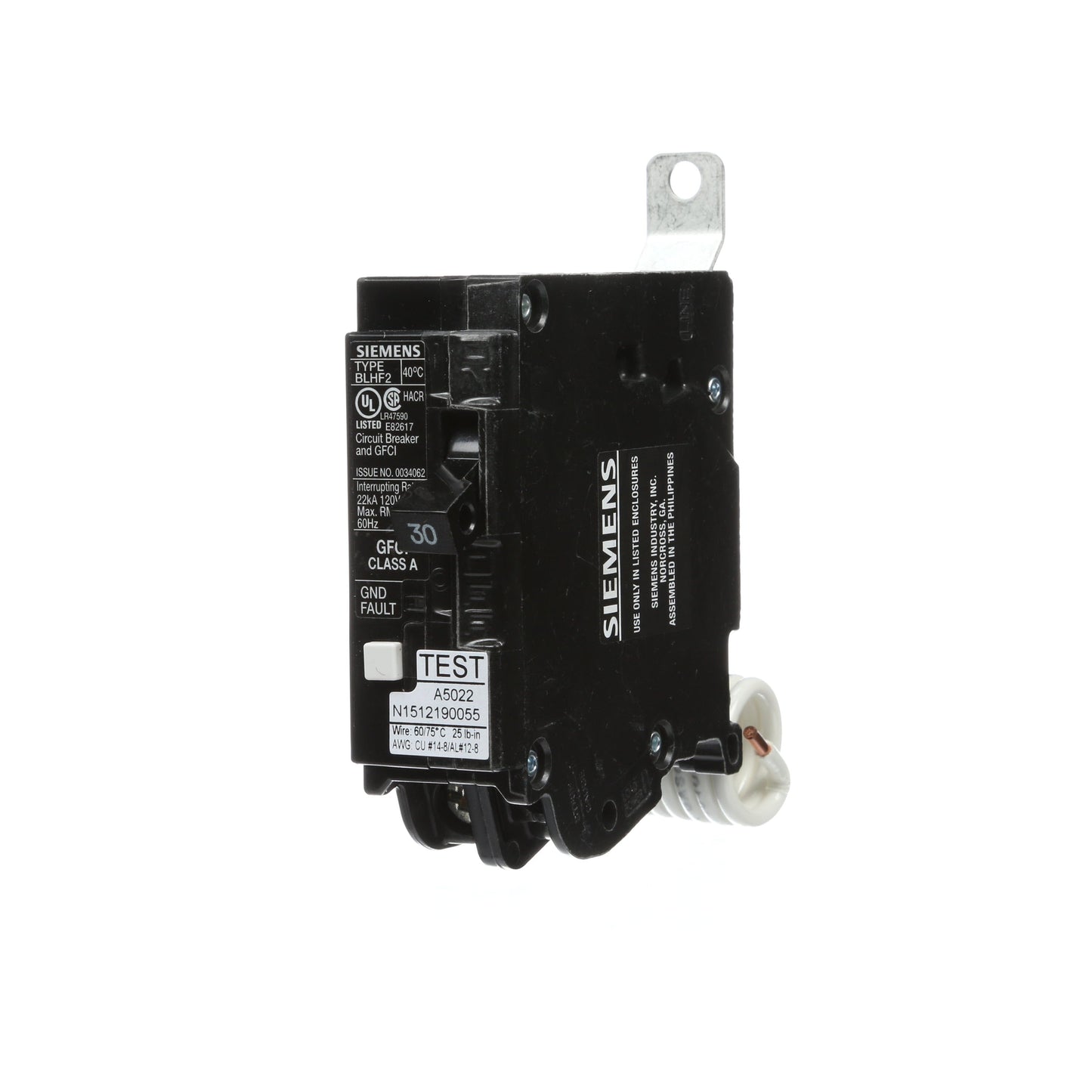 Siemens BF130AH Circuit Breaker | BL Series BLHF2 120V 30A
