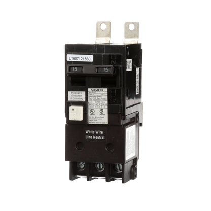 Siemens BF215AH Circuit Breaker | 240V 15A 2P 22kA@240V BL Series