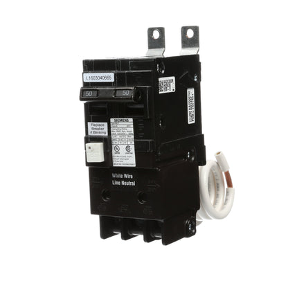 Siemens BF250A Molded Case Circuit Breaker | 120/240V 50A 2P 10kA@240V Bolt-on BL Series