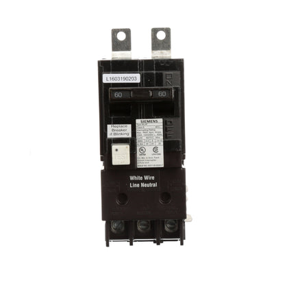 Siemens BF260AH Circuit Breaker | BL Series BLHF 240V 60A