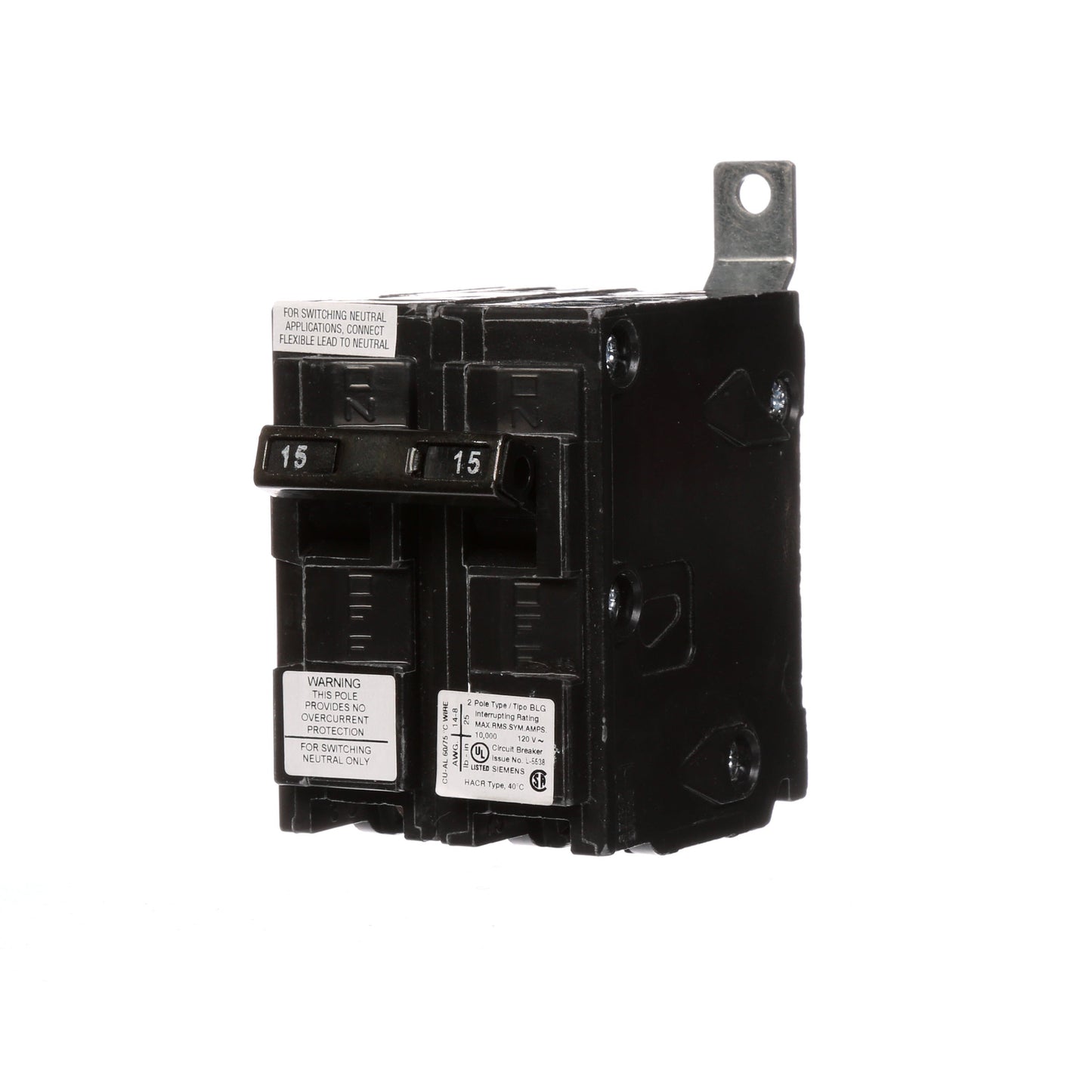 Siemens BG215 Circuit Breaker | BL Series BG 120V 15A