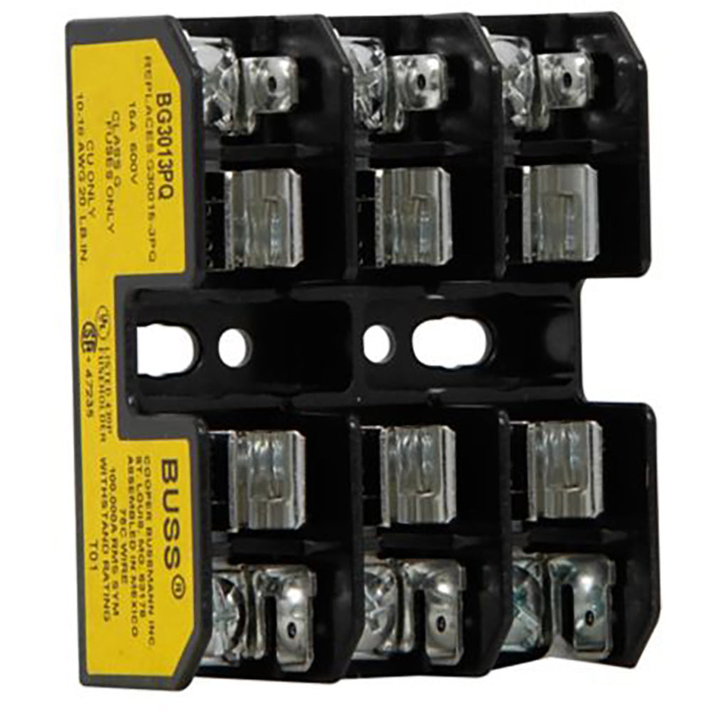 Bussmann BG3013PQ Fuse Block 600V 15A BG