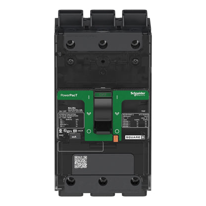 Schneider Electric BGL36100 Circuit Breaker | 600V 100A 3P 35kA@480V Feed-Thru Powerpact