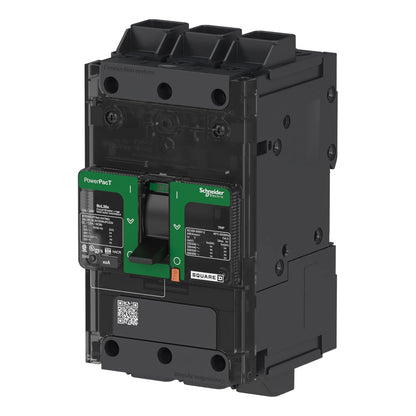 Schneider Electric BGL36100 Circuit Breaker | 600V 100A 3P 35kA@480V Feed-Thru Powerpact