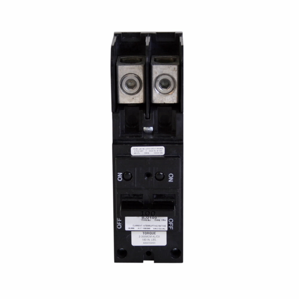Cutler Hammer BJ2100 Circuit Breaker | BJ Series BJ 240V 100A