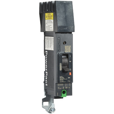Square D BJA160151 Circuit Breaker | 600V 15A 1P 100kA@240V I-Line Plug-In Powerpact