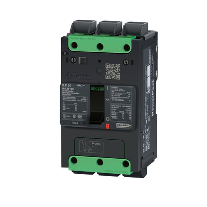 Square D BJL36100 Circuit Breaker | Powerpact BJL 600V 100A
