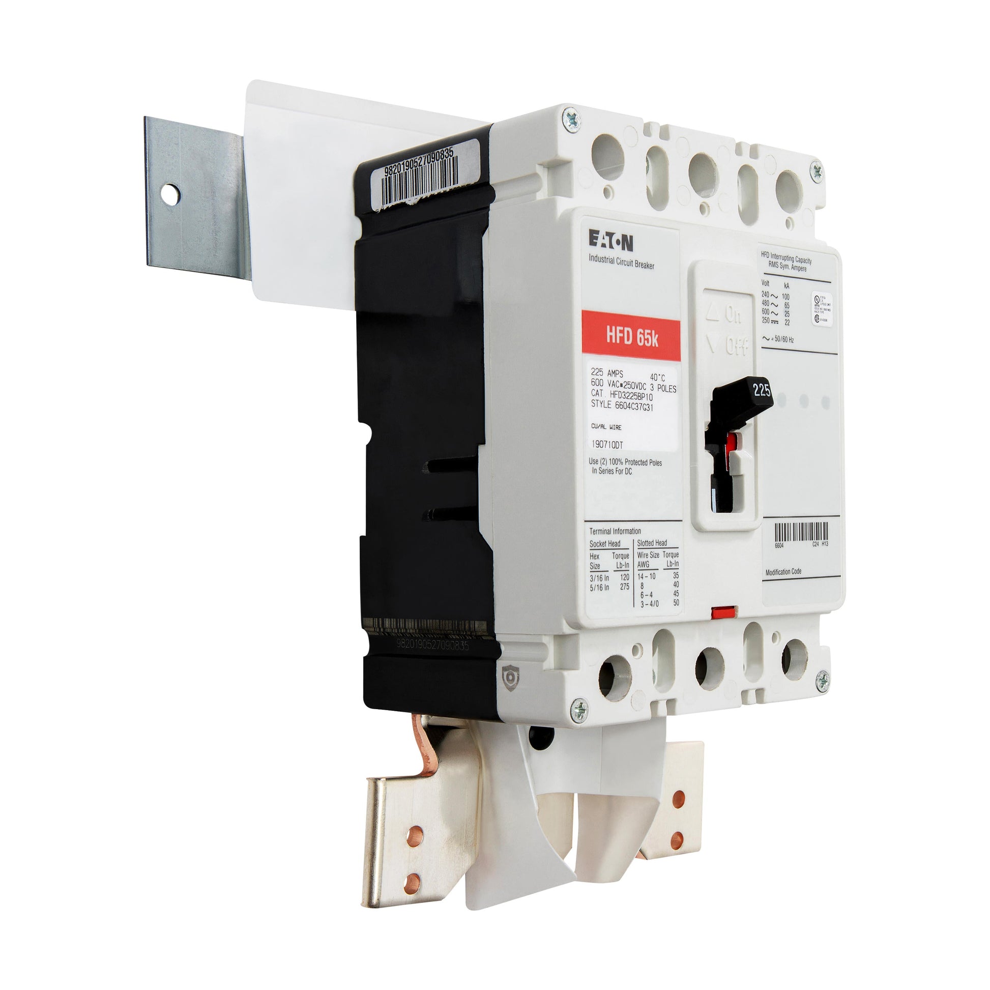 BKED225B Cutler Hammer Molded Case Circuit Breaker Series C 225A 240V - Essential Electric Supply