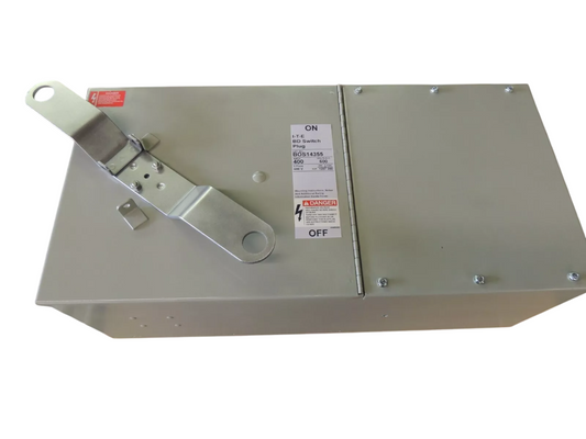 Gould BOS164252 Bus Plug | 400A 240V 3P 4W 65kA@240V R,H,K Fuses BD Series