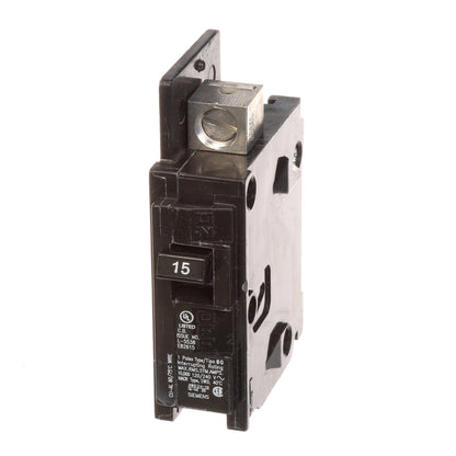 Siemens BQ1B015L Circuit Breaker | 120V 15A 1P 10kA@120V Feed-Thru BQ Series