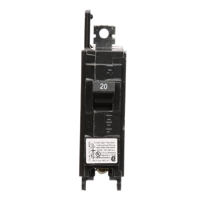Siemens BQ1B020H Circuit Breaker | 120V 20A 1P 22kA@120V Bolt-on BQ Series