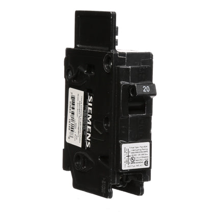 Siemens BQ1B020H Circuit Breaker | 120V 20A 1P 22kA@120V Bolt-on BQ Series
