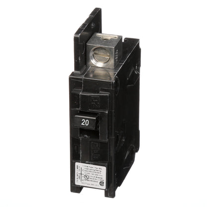 Siemens BQ1B020L Circuit Breaker | 120V 20A 1P 10kA@120V Feed-Thru BQ Series