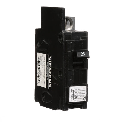 Siemens BQ1B025 Circuit Breaker | 120V 25A 1 Pole 10kA@120V Bolt-on BQ Series