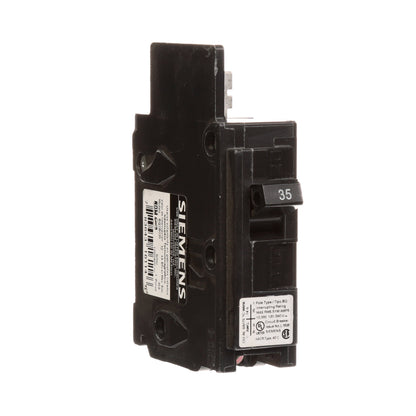 Siemens BQ1B035 Circuit Breaker | 120V 35A 1P 10kA@120V Bolt-on BQ Series