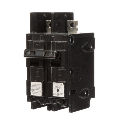 Siemens BQ2B015H Circuit Breaker | 240V 15A 2P 22kA@240V Bolt-On BQ Series