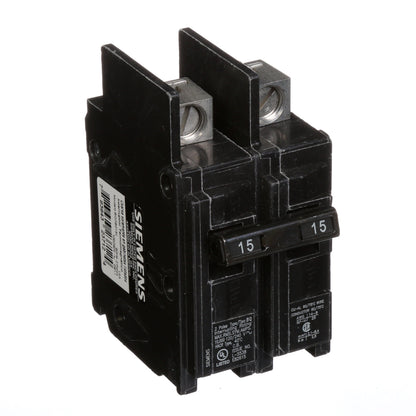 Siemens BQ2B015L Circuit Breaker | 240V 15A 2P 10kA@240V Feed-Thru