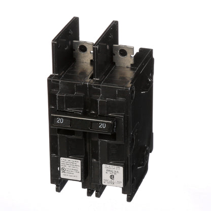 Siemens BQ2B020H Circuit Breaker | 120/240V 20A 2P 22kA@240V Bolt-on BQ Series