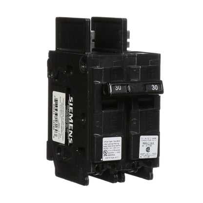 Siemens BQ2B030H Circuit Breaker | 120/240V 30A 2P 22kA@240V Bolt-on BQ Series