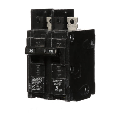 Siemens BQ2B035 Circuit Breaker | 120/240VAC 35A 2P 10kA@240V Bolt-on BQ Series