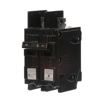 Siemens BQ2B040H Molded Case Circuit Breaker 120/240V 40A 2P 22kA@240V Bolt-on BQ Series
