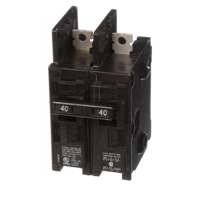 Siemens BQ2B040 Circuit Breaker | 120/240V 40A 2P 10kA@240V Bolt-on BQ Series