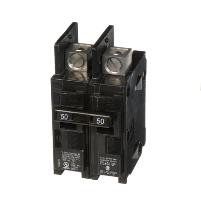 Siemens BQ2B050L Circuit Breaker | 240V 50A 2P 10kA@240V Feed-Thru BQ Series