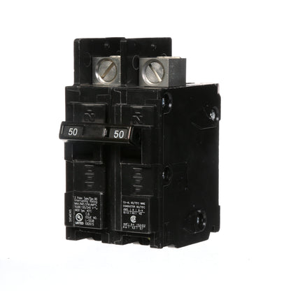Siemens BQ2B050L Circuit Breaker | 240V 50A 2P 10kA@240V Feed-Thru BQ Series