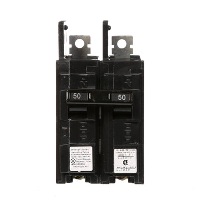 Siemens BQ2B050 Circuit Breaker | 120/240V 50A 2P 10kA@240V Bolt-on BQ Series