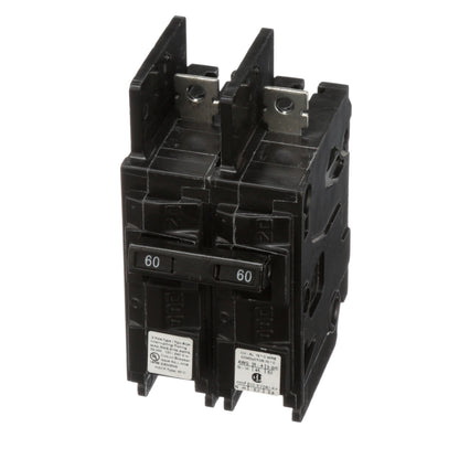 Siemens BQ2B060H Circuit Breaker | 120/240V 60A 2P 22kA@240V Bolt-on BQ Series