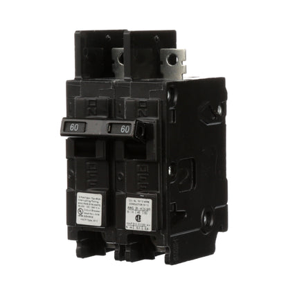 Siemens BQ2B060H Circuit Breaker | 120/240V 60A 2P 22kA@240V Bolt-on BQ Series