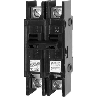 Siemens BQ2B060QLD Circuit Breaker | 240V 60A 2P 10kA@240V Bolt-On BQ Series