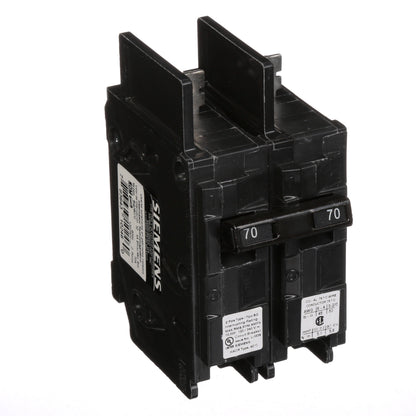 Siemens BQ2B070 Circuit Breaker | 120/240V 70A 2P 10kA@240V Bolt-On BQ Series