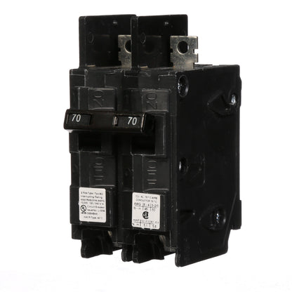 Siemens BQ2B070 Circuit Breaker | 120/240V 70A 2P 10kA@240V Bolt-On BQ Series
