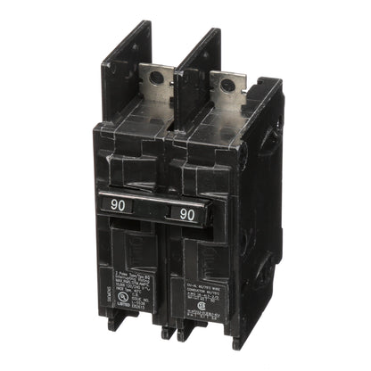 Siemens BQ2B090 Molded Case Circuit Breaker | 120/240V 90A 2P 10kA@240V BQ Series